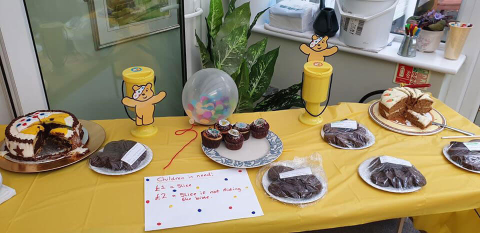 Children in Need Cake Sale