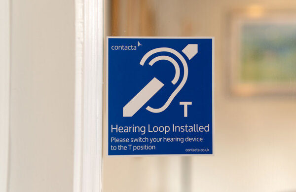 covid visiting room hearing loop