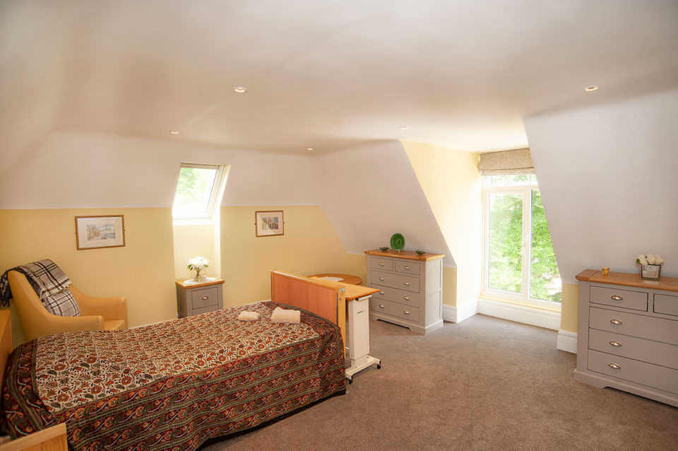 Westacre Nursing Home Bedroom