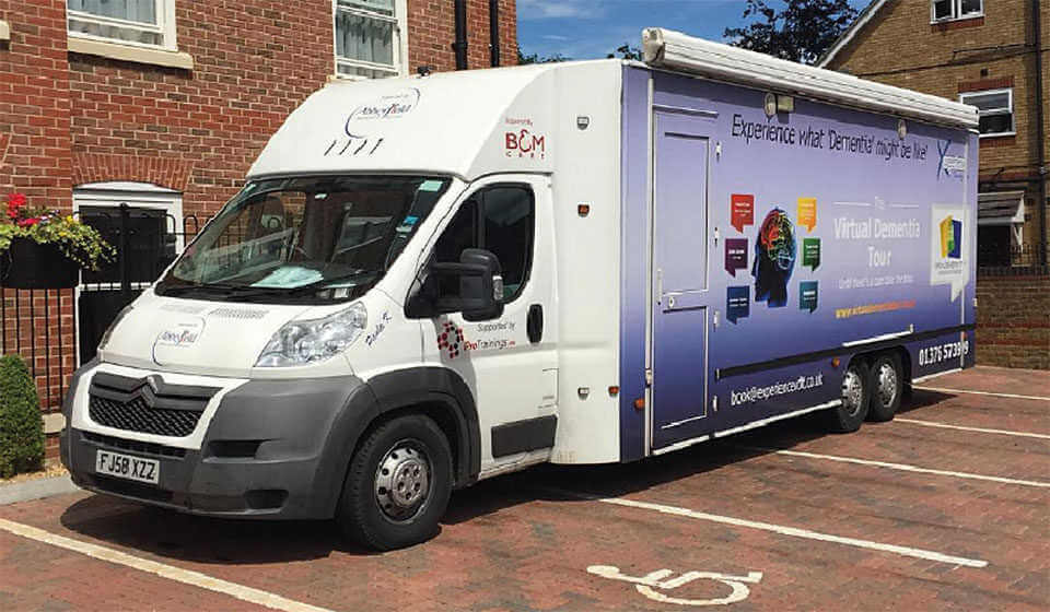 The Virtual Dementia Experience Tour Bus